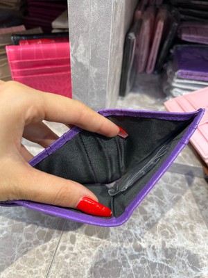 Zeyzey Butik Lola Kartlık Detaylı Mini Cüzdan