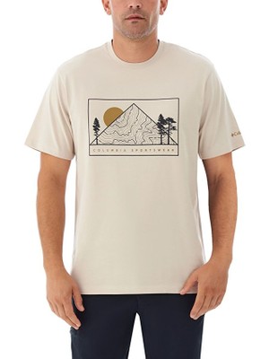 Columbia Csc M Peaked Sunscape Ss Tee Erkek Kısa Kollu Tişört CS0398