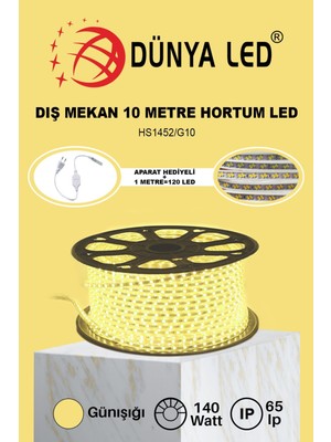 Meg Light Store 220V Trafosuz Günışığı Şerit LED 10MT