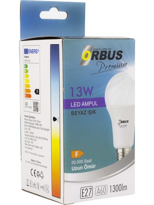 Orbus ORB/L13W 13W Beyaz LED Ampul (4434)