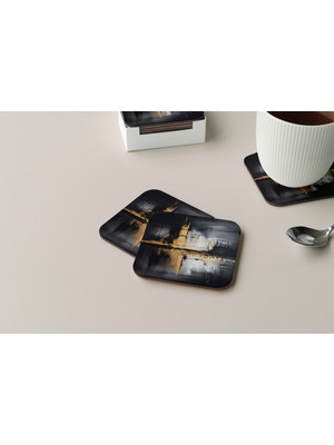 BD Digital Dekoratif Bardak Altlığı Circle Design 315