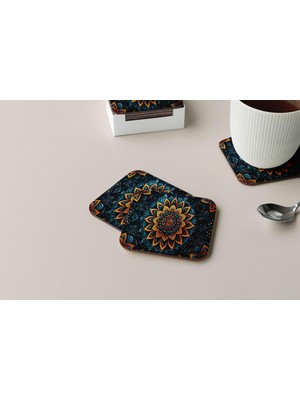 BD Digital Dekoratif Bardak Altlığı Yogo Pozları 111