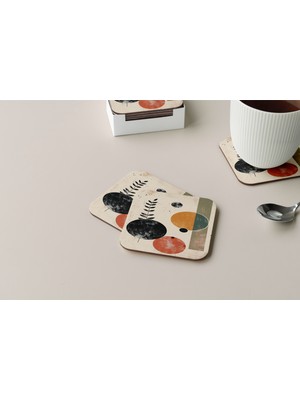 BD Digital Dekoratif Bardak Altlığı Minimal Desen 322