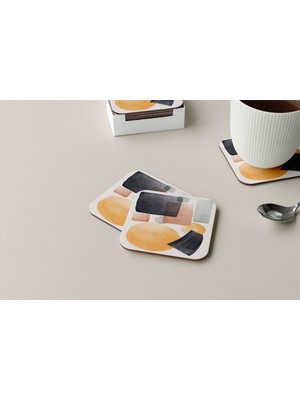 BD Digital Dekoratif Bardak Altlığı Minimal Desen 280