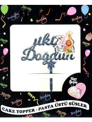Iyi Ki Doğdun Pleksi Pasta & Cupcake Süsü