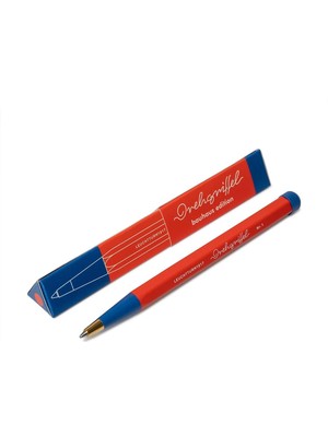 Leuchtturm 1917 x  Bauhaus Edition Drehgriffel Red / Blue Ballpoint Pen Tükenmez Kalem 366205