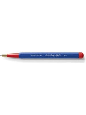 Leuchtturm 1917 x  Bauhaus Edition Drehgriffel Blue / Red Ballpoint Pen Tükenmez Kalem 366203