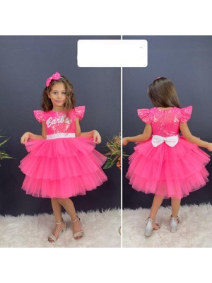 Esmaca Moda Barbie Kız Çocuk Elbisesi