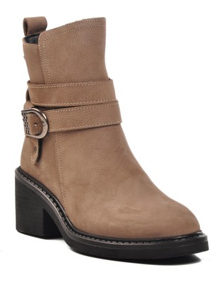 Voyager 9874 Vizon Içi Polarlı  Deri Kadın Bot