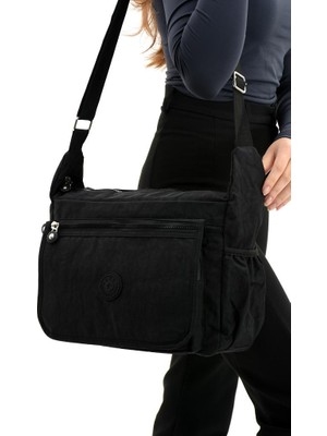 Baginn Klinkır Postacı Okul Çantası Çapraz Askılı Büyük Boy Omuz Çantası Yağmur Geçirmez Özel Kumaş