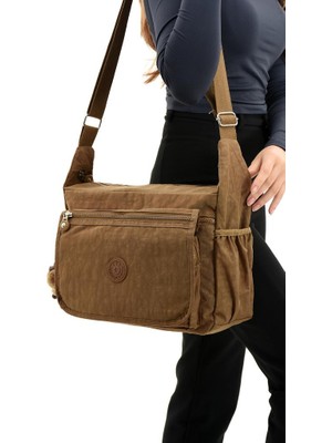 Baginn Klinkır Postacı Okul Çantası Çapraz Askılı Büyük Boy Omuz Çantası Yağmur Geçirmez Özel Kumaş