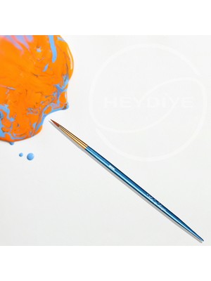 Heydiye F. Goya Mavi Derinlik Sentetik Resim Fırçası