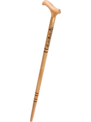 Nidage Baston. Asa. Ahşap Baston - Ağaç Baston - 1 Adet