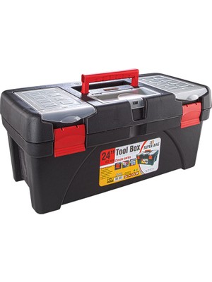 Super-Bag 24 ASR-2056  Inç Takım Çantası Plastik Kilitli Geniş İç Hacim ile Dayanıklı Kullanım