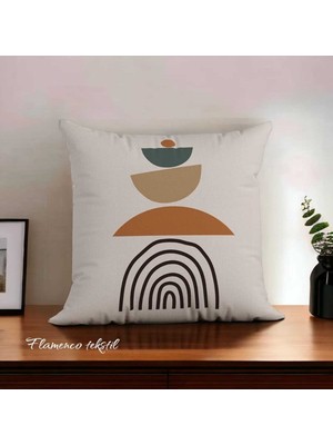 Woodhub Ethnic African Surrealist - 3D Dijital Çift Taraf Baskılı Kaliteli Yastık - Kırlent Kılıfı
