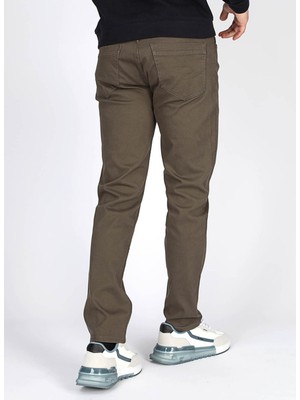 Lee Cooper Normal Bel Slim Straight Haki Erkek Chino Pantolon 251 Lcm 221002 Jagger Haki