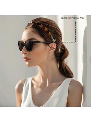 LWJG120 Pcs Tight Fitting Headband Comfortable Plastic Fashion Headband Non-Slip Shark Teeth Thin Hair Accessories Suitable For Women Wearing Glasses (Yurt Dışından)