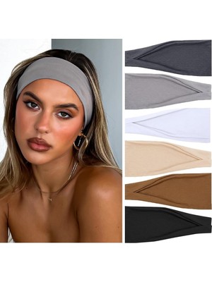 LWJG120 Women's Anti-Slip Thick Headband - Elastic Sweatband For Yoga, Workout, Fashion And Daily Wear. (Yurt Dışından)