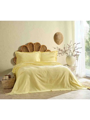 Doqu Home Lillia Pike Seti Lillia Tek Kişilik - Sarı
