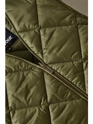 Barbour Large Box Kapitone Içlik-Yelek - Bedale, Beaufort, Ashby ve Bristol Ceketler ile Uyumludur GN55 Forest Green/classic