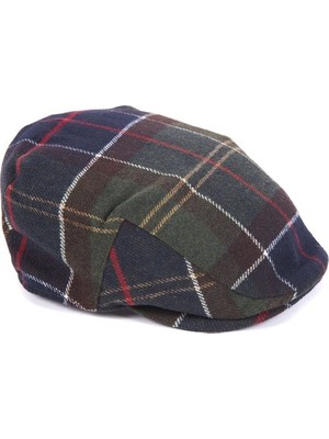 Barbour Gallingale Tartan Flat Şapka TN11 Classic Tartan