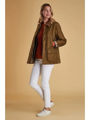 Barbour Lightweight (4oz) Beadnell Yağlı Ceket SN31 Sand