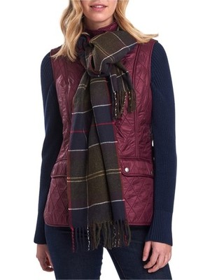 Barbour Unisex Galingale Tartan Atkı TN11 Classic Tartan