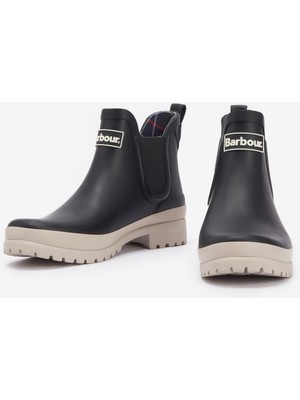 Barbour Mallow Bot BK32 Black-White Pepper