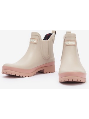 Barbour Mallow Bot ST12 White Pepper-Pink Rust