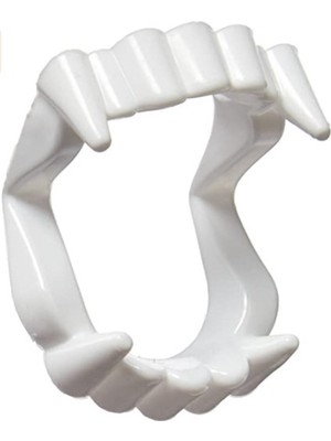 Tekno Trust 1 Adet Takma Vampir Diş, Halloween Cadılar Bayramı Kostüm Süsü