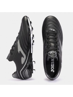 Joma Aguıla 2401 Black Whıte Fırm Ground Erkek Siyah - Beyaz Krampon AGUW2401FG