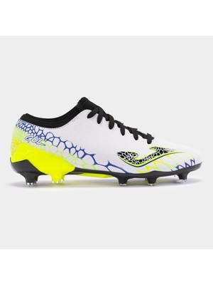 Joma Gol 2402 Whıte Royal Green Fırm Ground Erkek Beyaz - Saks - Yeşil Krampon GOLW2402FG