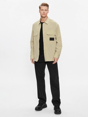 Calvin Klein Premium Essentials Zip Overshirt Gömlek