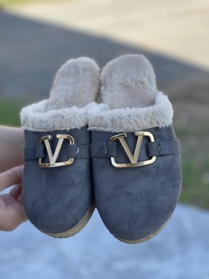 Modafrato VIVIAN Kadın Ev Terliği Kışlık Terlik Çeyiz Bohça Misafir Terliği