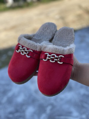 Modafrato Mimoza Kadın Ev Terliği Kışlık Terlik Çeyiz Bohça Misafir Terliği