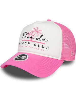 New Era Wmns Foam Front Trucker  Kadın Pembe Şapka