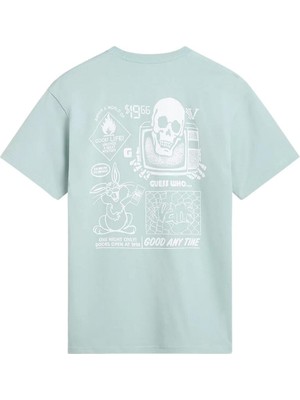 Vans Crazy Eddy Ss Erkek Gri T-Shirt