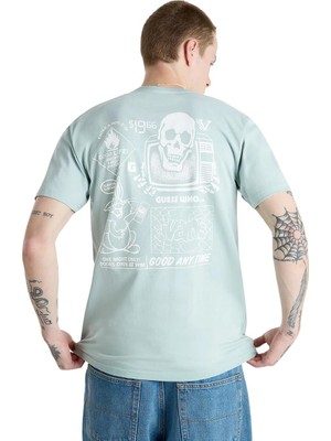 Vans Crazy Eddy Ss Erkek Gri T-Shirt