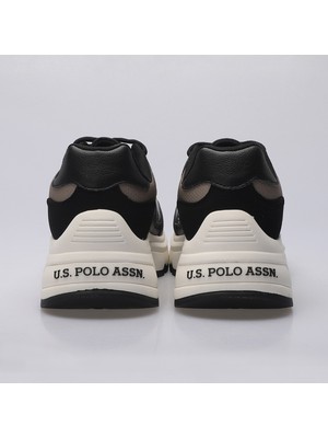 U.S. Polo Assn. 4s Vıavaı 4pr Kadın Sneaker Ayakkabı Siyah