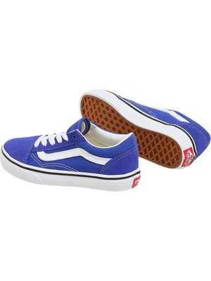 Vans Old Skool Çocuk Mavi Sneaker