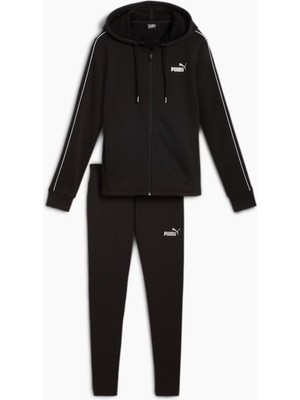 Puma Metallic Tracksuit Siyah Kadın Eşofman Takımı - 683046 01