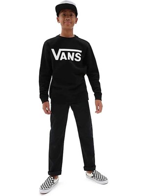 Vans By Vans Classıc Crew Boys Siyah Sweatshirt