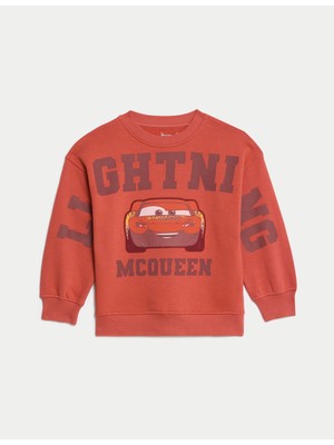 Marks & Spencer Cars™ Desenli Uzun Kollu Sweatshirt