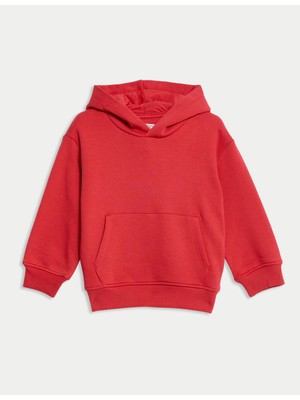 Regular Fit Kapüşonlu Sweatshirt (2-8 Yaş)