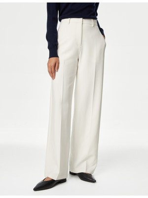 Tailored Fit Wide Leg Pantolon