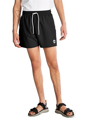 Timberland Solid Swim Siyah Deniz Şortu