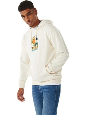 Vans Eco Positivity Po Krem Sweatshirt