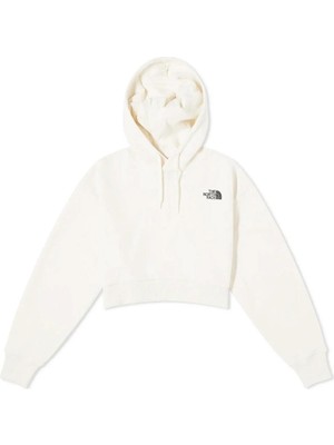 The North Face W Trend Crop Hoodie  Kadın Beyaz Sweatshirt