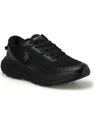 U.S. Polo Assn. Gerrard 4pr Siyah Erkek Sneaker Spor Ayakkabısı-Siyah