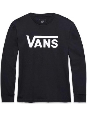 Vans CLASSIC LS Siyah T-shirt